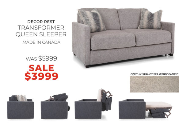 Decor Rest transformer queen sleeper sofa on sale